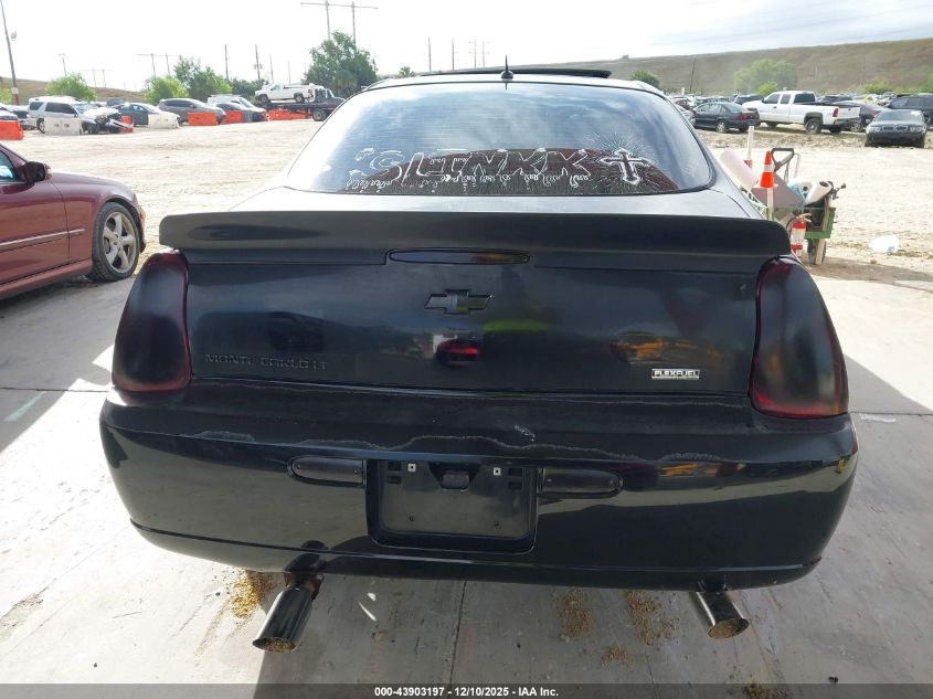 2007 Chevrolet Monte Carlo Lt VIN: 2G1WK16K779228153 Lot: 43903197