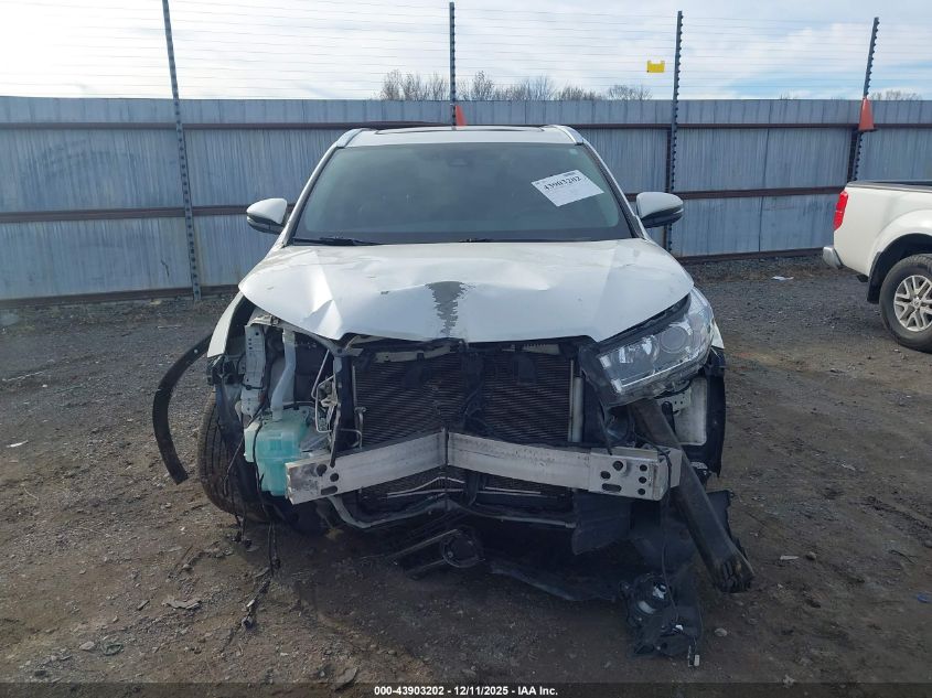 2018 Toyota Highlander Limited Platinum VIN: 5TDYZRFH5JS287067 Lot: 43903202