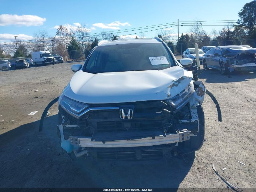 2020 Honda Cr-V Awd Touring VIN: 2HKRW2H92LH666045 Lot: 43903213