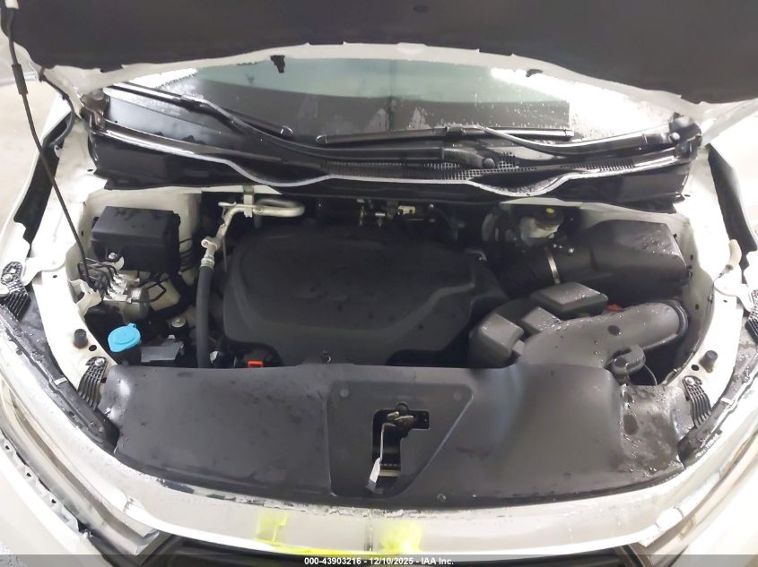 2024 Honda Odyssey Ex-L VIN: 5FNRL6H65RB075981 Lot: 43903216