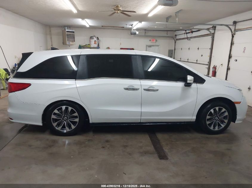 2024 Honda Odyssey Ex-L VIN: 5FNRL6H65RB075981 Lot: 43903216
