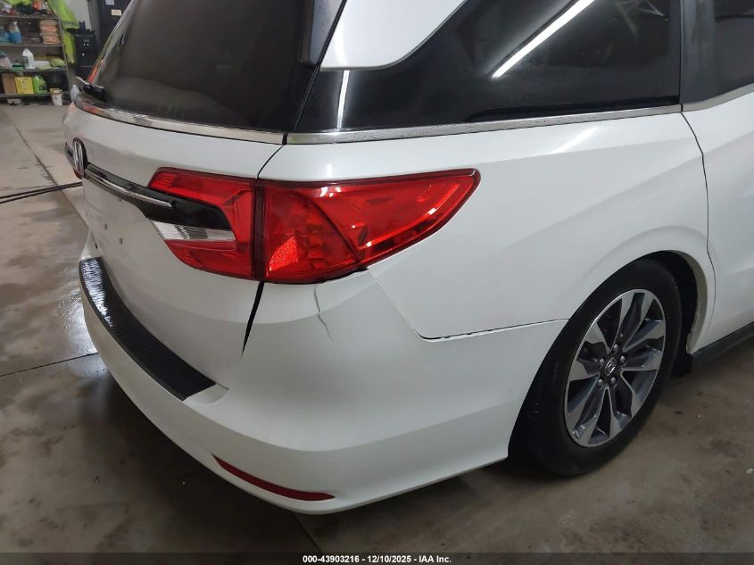 2024 Honda Odyssey Ex-L VIN: 5FNRL6H65RB075981 Lot: 43903216