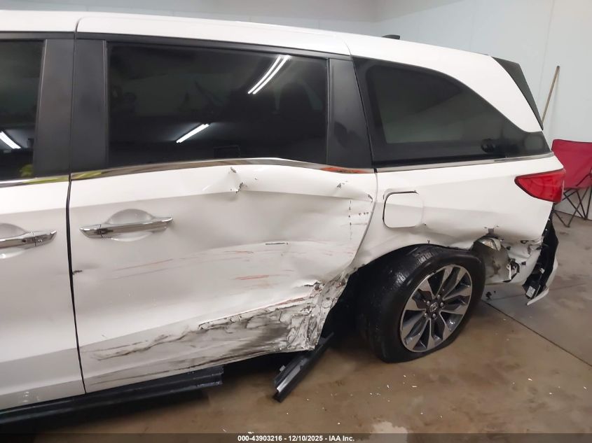 2024 Honda Odyssey Ex-L VIN: 5FNRL6H65RB075981 Lot: 43903216
