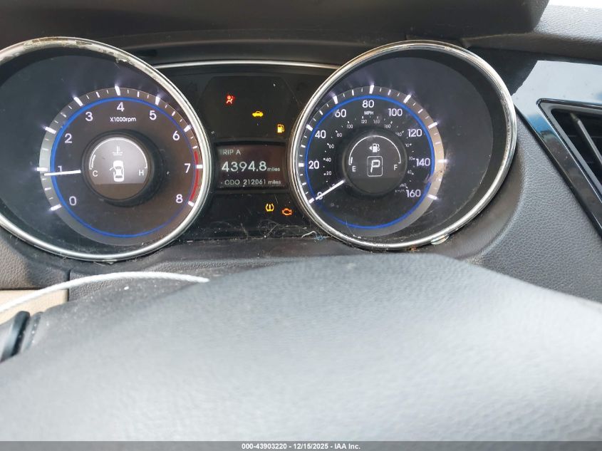 2011 Hyundai Sonata Gls VIN: 5NPEB4AC0BH157274 Lot: 43903220