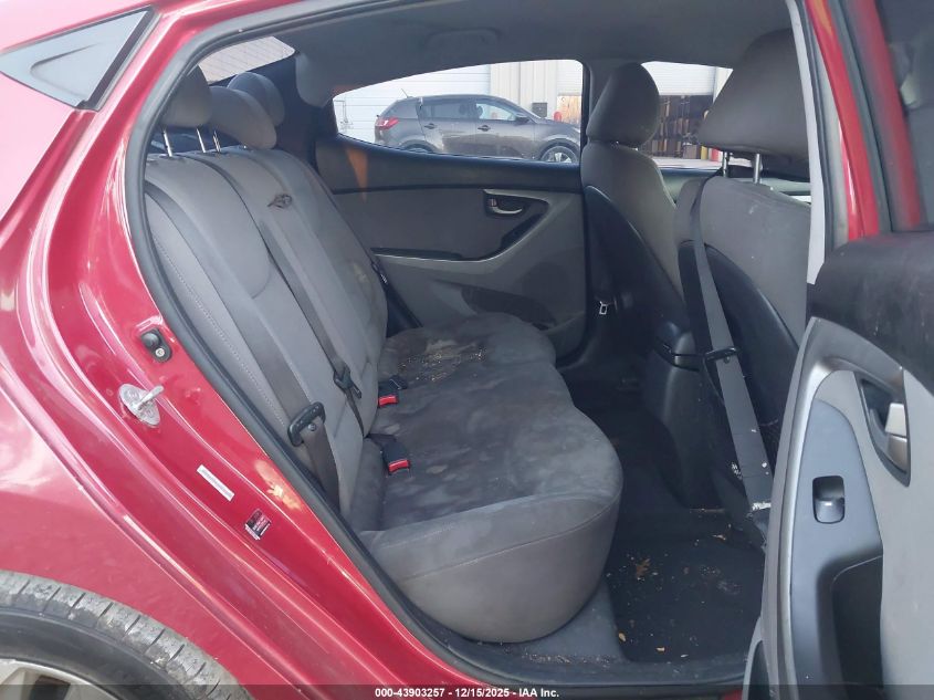 2015 Hyundai Elantra Se VIN: KMHDH4AE5FU351737 Lot: 43903257