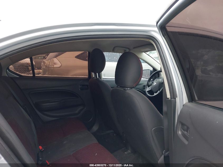 2020 Mitsubishi Mirage G4 Le VIN: ML32F4FJ1LHF01036 Lot: 43903270