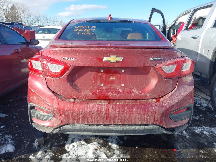 2018 Chevrolet Cruze Premier Auto VIN: 1G1BF5SM6J7181918 Lot: 43903287