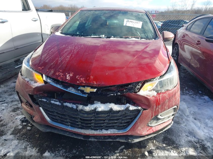 2018 Chevrolet Cruze Premier Auto VIN: 1G1BF5SM6J7181918 Lot: 43903287