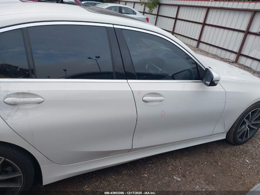 2020 BMW 330I VIN: 3MW5R1J00L8B04091 Lot: 43903306