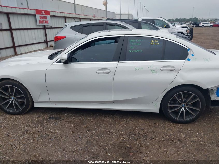 2020 BMW 330I VIN: 3MW5R1J00L8B04091 Lot: 43903306