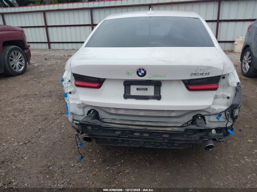 2020 BMW 330I VIN: 3MW5R1J00L8B04091 Lot: 43903306