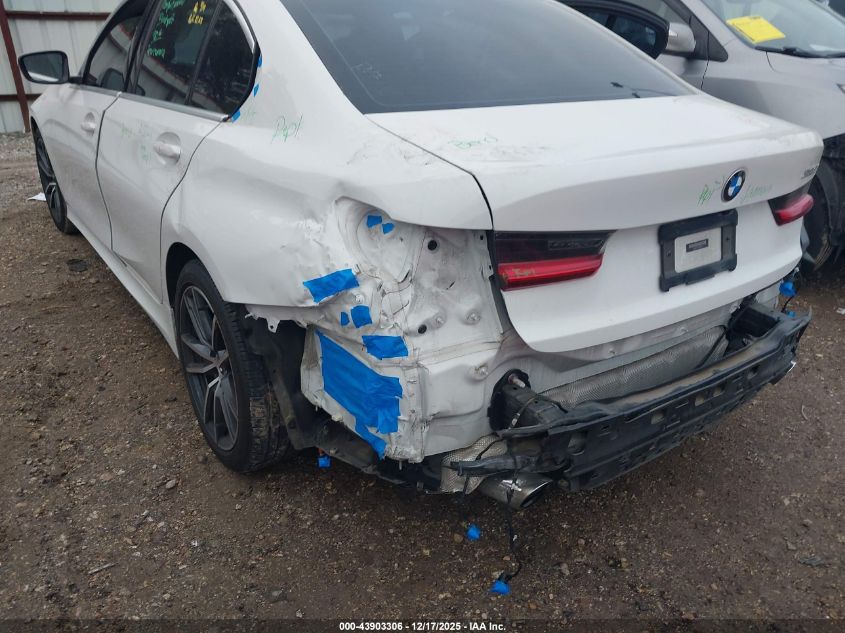 2020 BMW 330I VIN: 3MW5R1J00L8B04091 Lot: 43903306