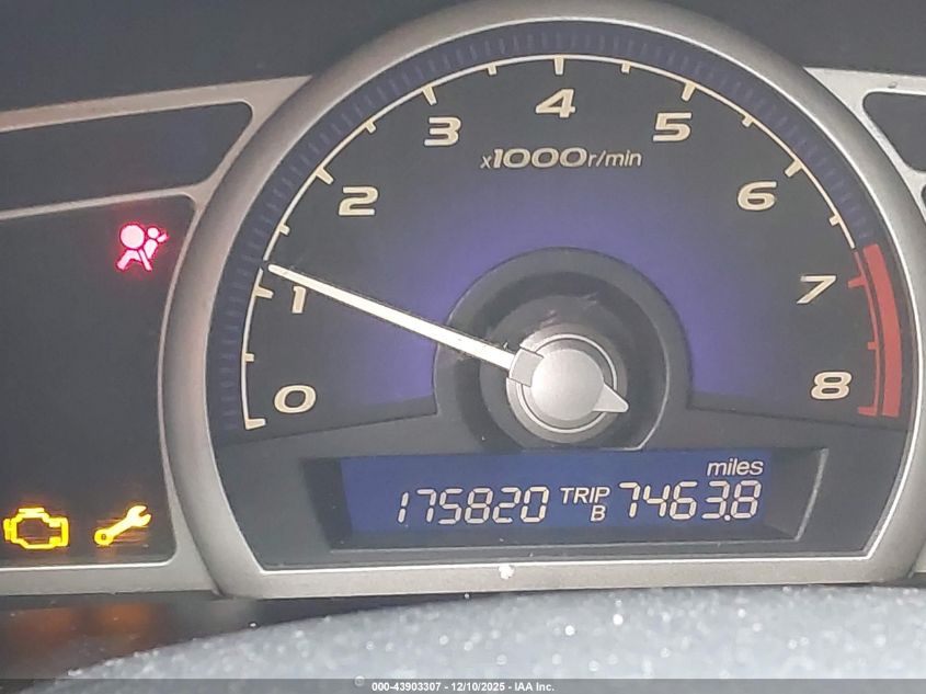 2009 Honda Civic Lx-S VIN: 2HGFA16679H346582 Lot: 43903307