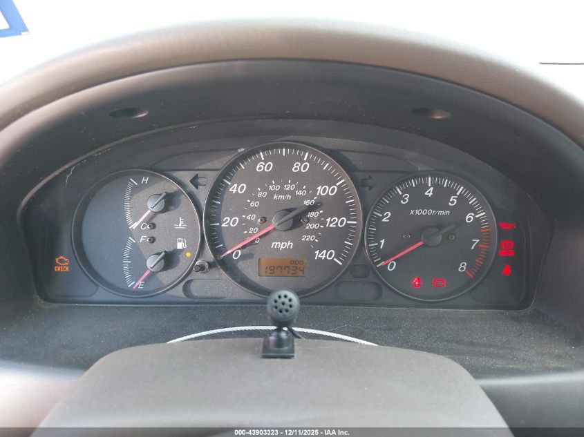 2002 Mazda Protege Dx/Es/Lx VIN: JM1BJ225X20581438 Lot: 43903323