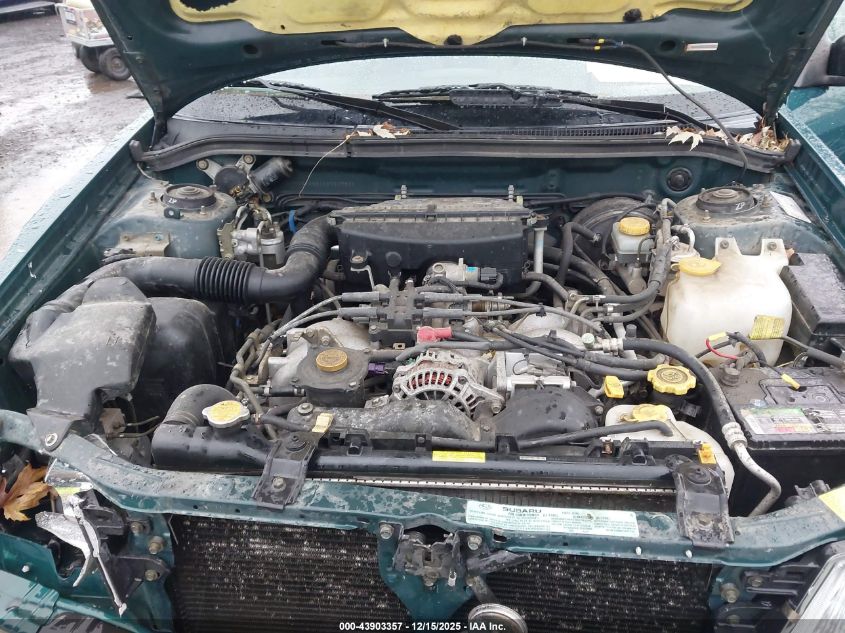 2000 Subaru Forester S VIN: JF1SF6551YH721753 Lot: 43903357