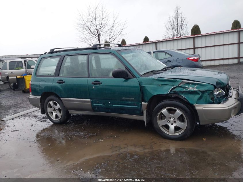 2000 Subaru Forester S VIN: JF1SF6551YH721753 Lot: 43903357