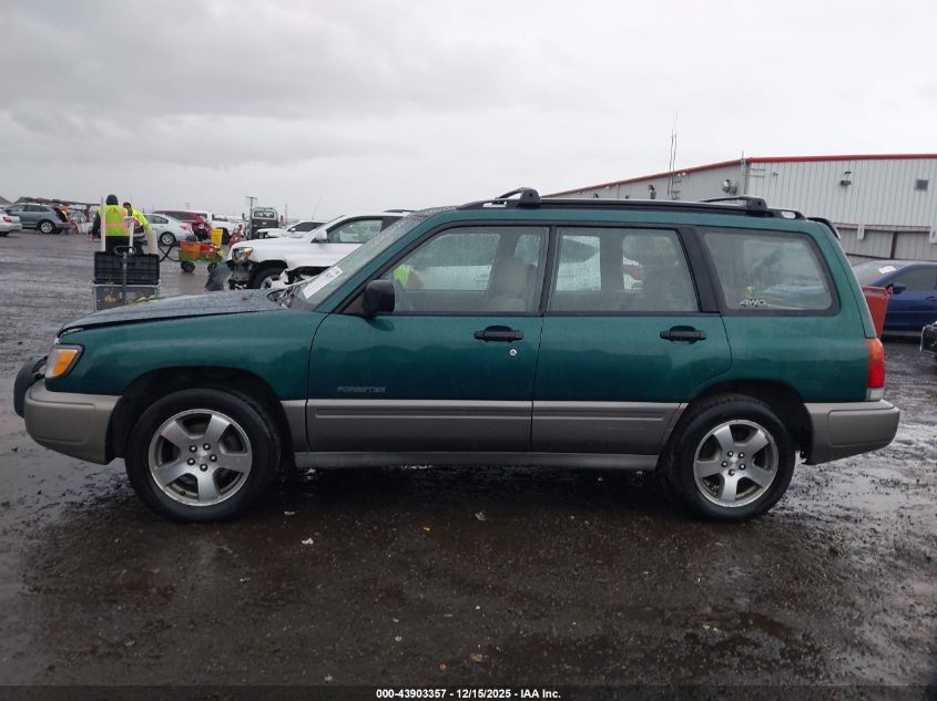 2000 Subaru Forester S VIN: JF1SF6551YH721753 Lot: 43903357