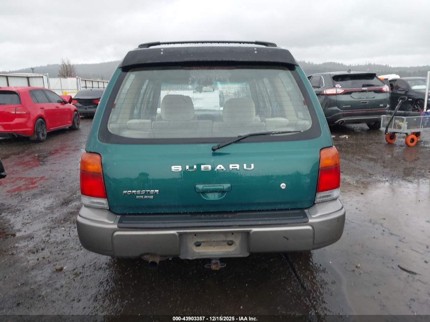 2000 Subaru Forester S VIN: JF1SF6551YH721753 Lot: 43903357