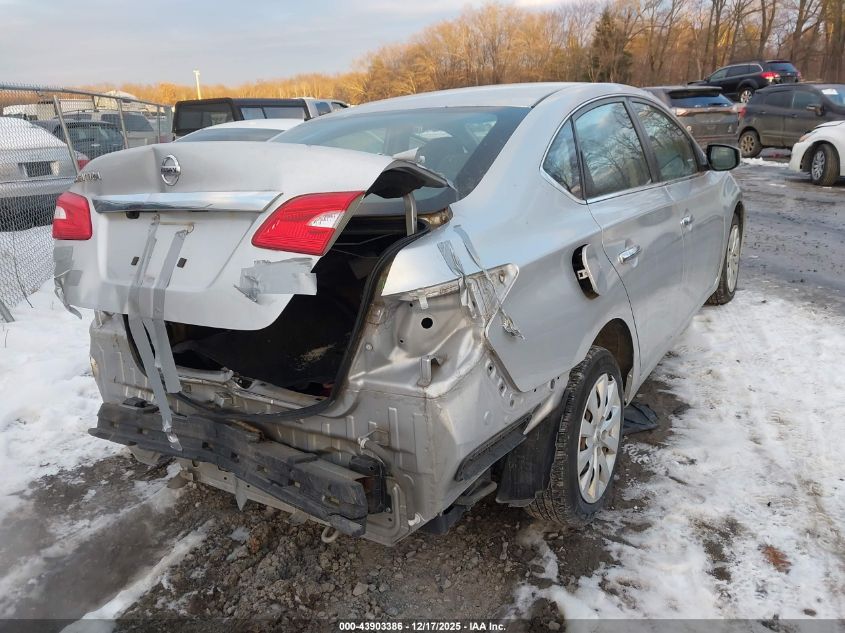 2018 Nissan Sentra S VIN: 3N1AB7AP0JY277339 Lot: 43903386