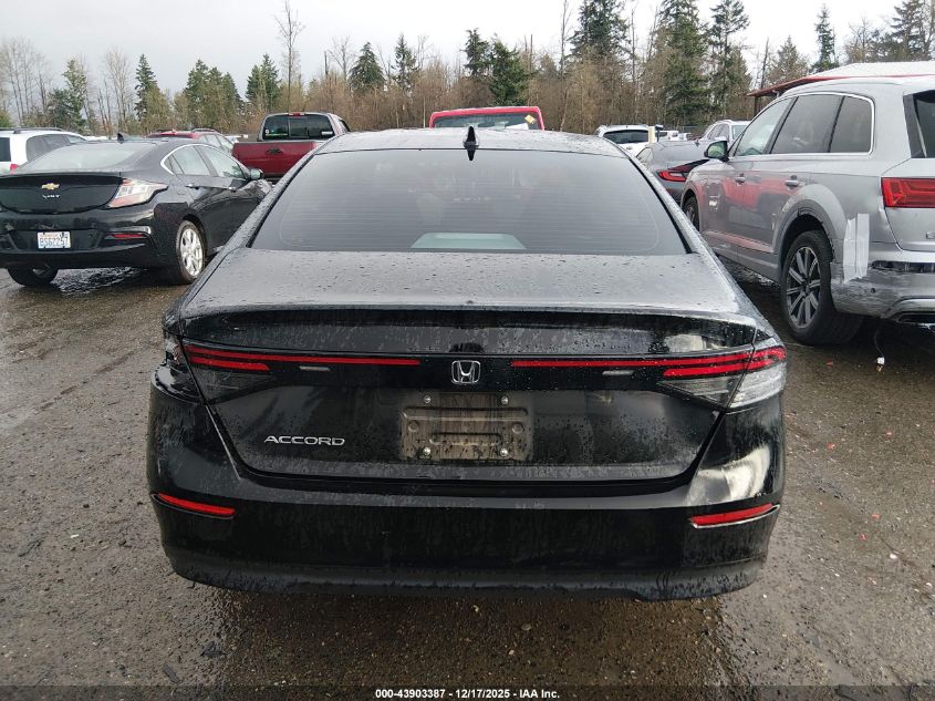 2025 Honda Accord Se VIN: 1HGCY1F45SA007904 Lot: 43903387