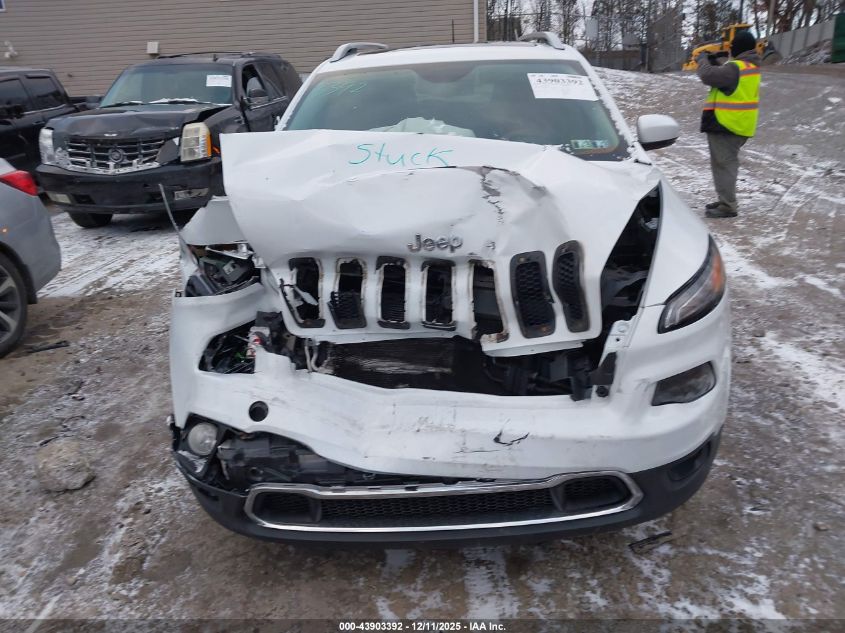 2014 Jeep Cherokee Limited VIN: 1C4PJMDS9EW297921 Lot: 43903392