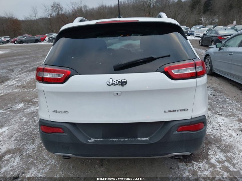 2014 Jeep Cherokee Limited VIN: 1C4PJMDS9EW297921 Lot: 43903392