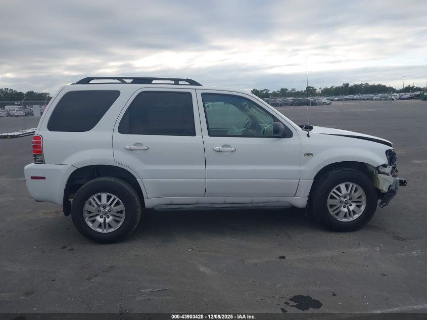 2006 Mercury Mariner Luxury/Premier VIN: 4M2CU561X6KJOO127 Lot: 43903428