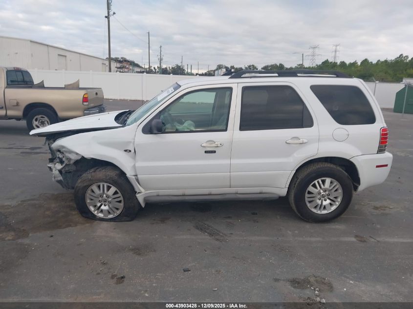 2006 Mercury Mariner Luxury/Premier VIN: 4M2CU561X6KJOO127 Lot: 43903428