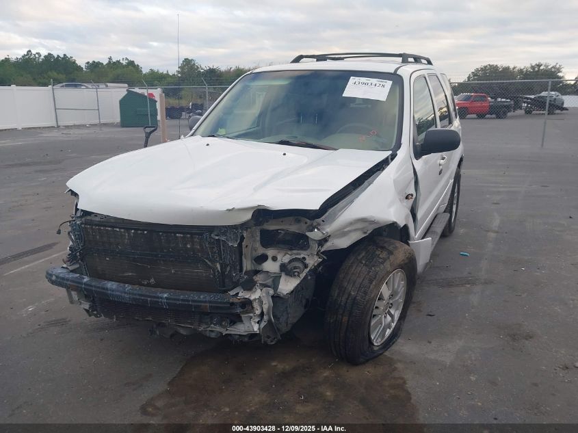 2006 Mercury Mariner Luxury/Premier VIN: 4M2CU561X6KJOO127 Lot: 43903428