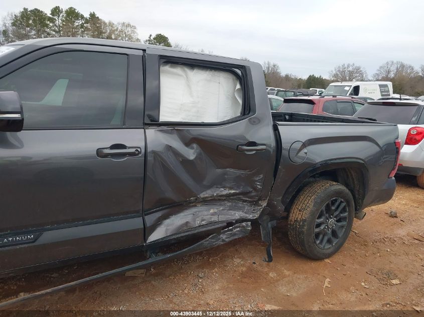 2023 Toyota Tundra Platinum VIN: 5TFNA5DB0PX114433 Lot: 43903445