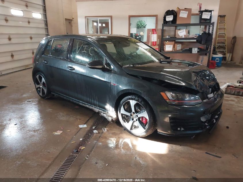 VOLKSWAGEN GOLF GTI AUTOBAHN W/PERFORMANCE PACKAGE 4-DOOR/S W/PERFORMANCE PACKAGE 4-DOOR/SE W/PERFORMANCE PACKAGE 4-DOOR