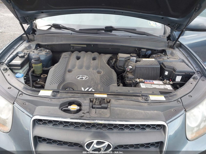 5NMSG13D57H093570 2007 HYUNDAI SANTA FE photo no. 10