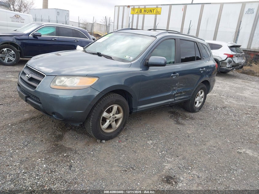 5NMSG13D57H093570 2007 HYUNDAI SANTA FE photo no. 2