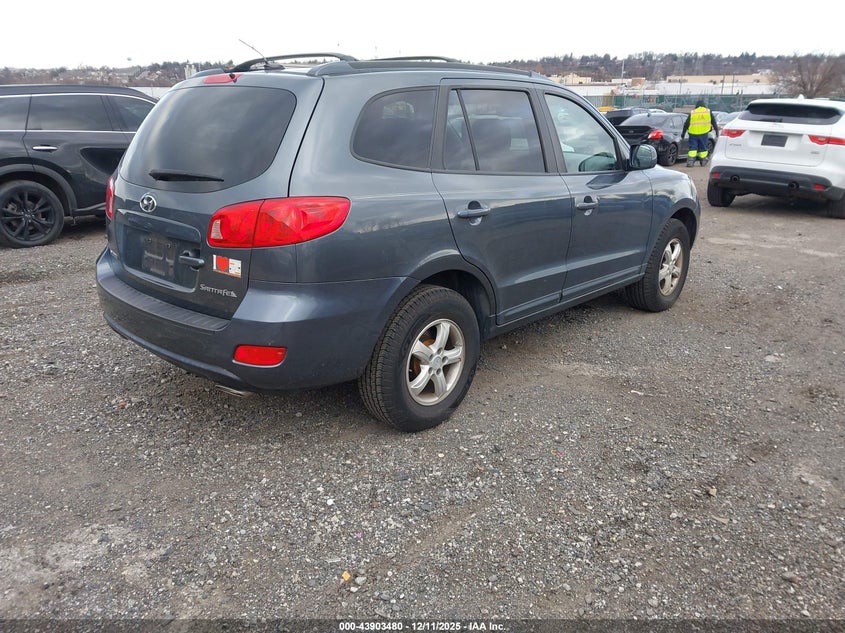 5NMSG13D57H093570 2007 HYUNDAI SANTA FE photo no. 4