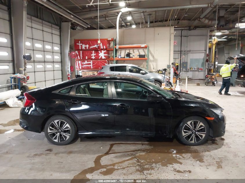 2017 Honda Civic Ex-T VIN: 19XFC1F3XHE027282 Lot: 43903497