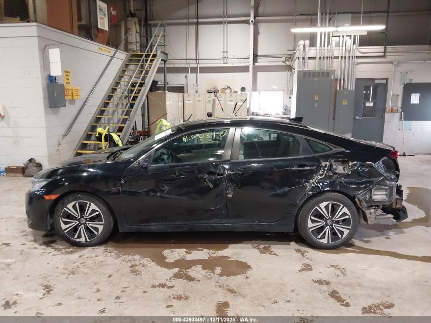 2017 Honda Civic Ex-T VIN: 19XFC1F3XHE027282 Lot: 43903497