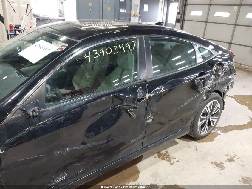 2017 Honda Civic Ex-T VIN: 19XFC1F3XHE027282 Lot: 43903497