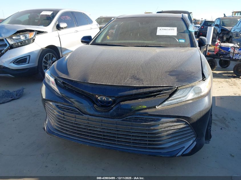 2020 Toyota Camry Xle Hybrid VIN: 4T1F31AK8LU542673 Lot: 43903499