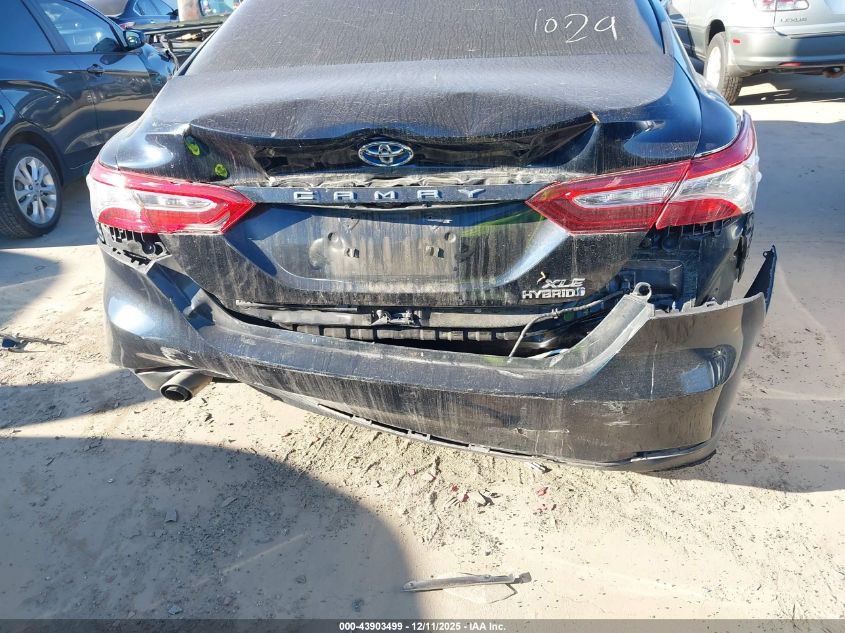 2020 Toyota Camry Xle Hybrid VIN: 4T1F31AK8LU542673 Lot: 43903499