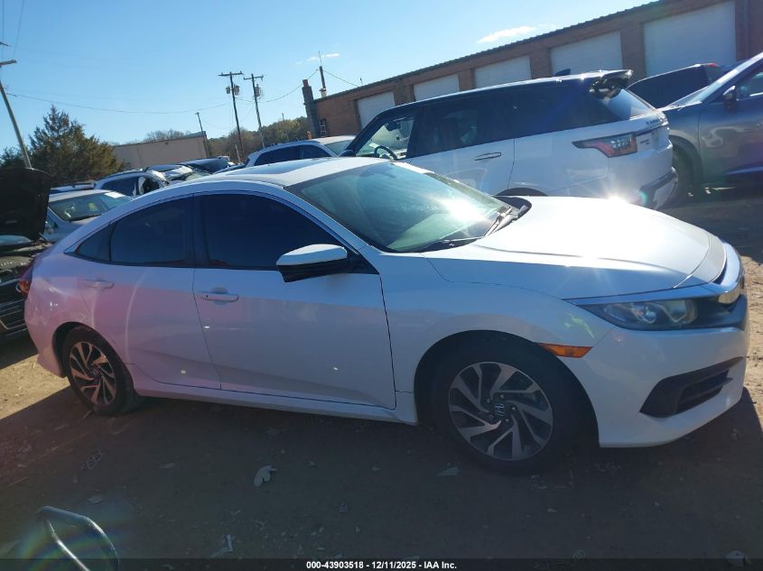 2017 Honda Civic Ex VIN: 19XFC2F7XHE040428 Lot: 43903518