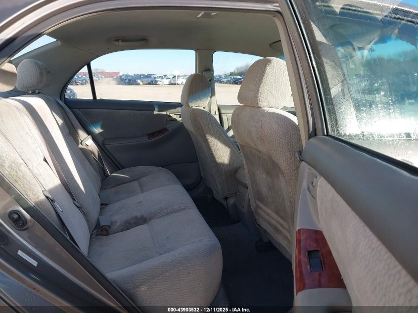 2003 Toyota Corolla Le VIN: 1NXBR32E33Z005694 Lot: 43903532