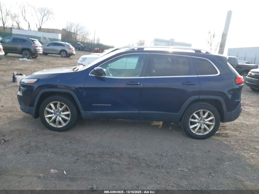 2016 Jeep Cherokee Limited VIN: 1C4PJMDS3GW237720 Lot: 43903535