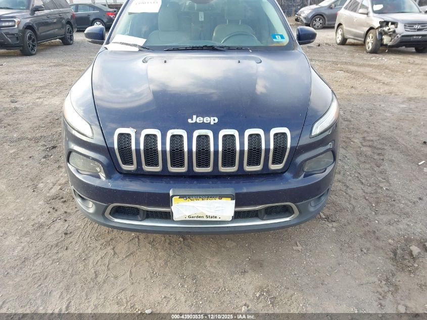 2016 Jeep Cherokee Limited VIN: 1C4PJMDS3GW237720 Lot: 43903535