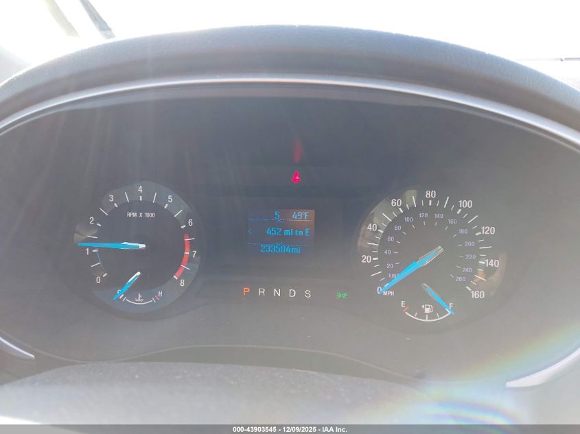 2014 Ford Fusion S VIN: 1FA6P0G79E5376429 Lot: 43903545