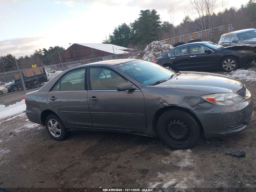 2003 Toyota Camry Le VIN: 4T1BE32K13U682017 Lot: 43903549