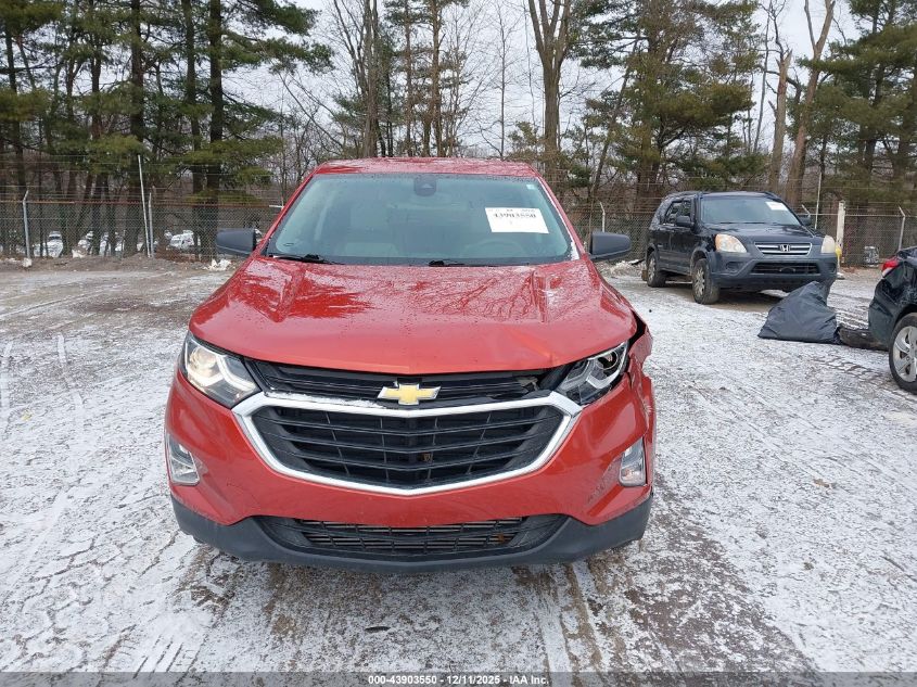 2020 Chevrolet Equinox Fwd Ls VIN: 2GNAXHEV0L6262574 Lot: 43903550
