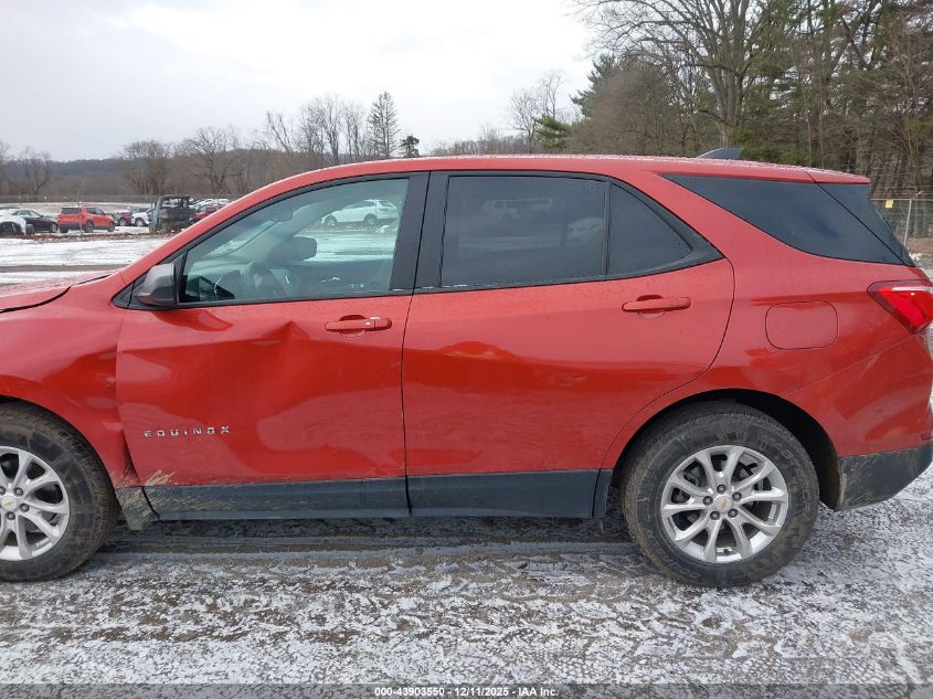2020 Chevrolet Equinox Fwd Ls VIN: 2GNAXHEV0L6262574 Lot: 43903550