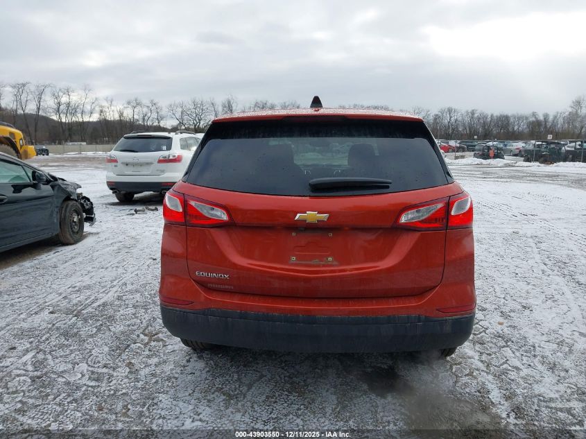2020 Chevrolet Equinox Fwd Ls VIN: 2GNAXHEV0L6262574 Lot: 43903550