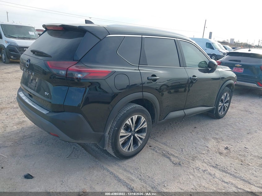 VIN 5N1BT3BAXPC908452 2023 NISSAN ROGUE SV FWD