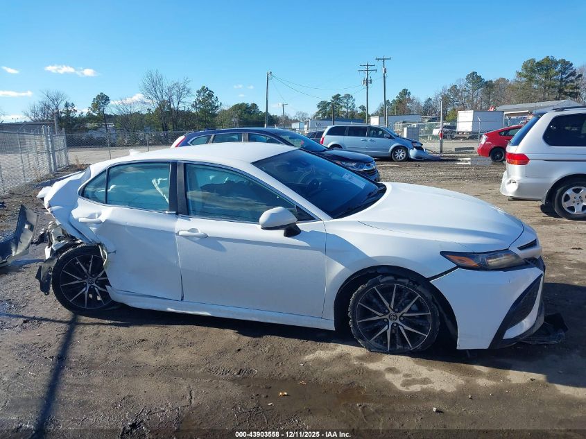 2021 Toyota Camry Se VIN: 4T1G11AK5MU601402 Lot: 43903558